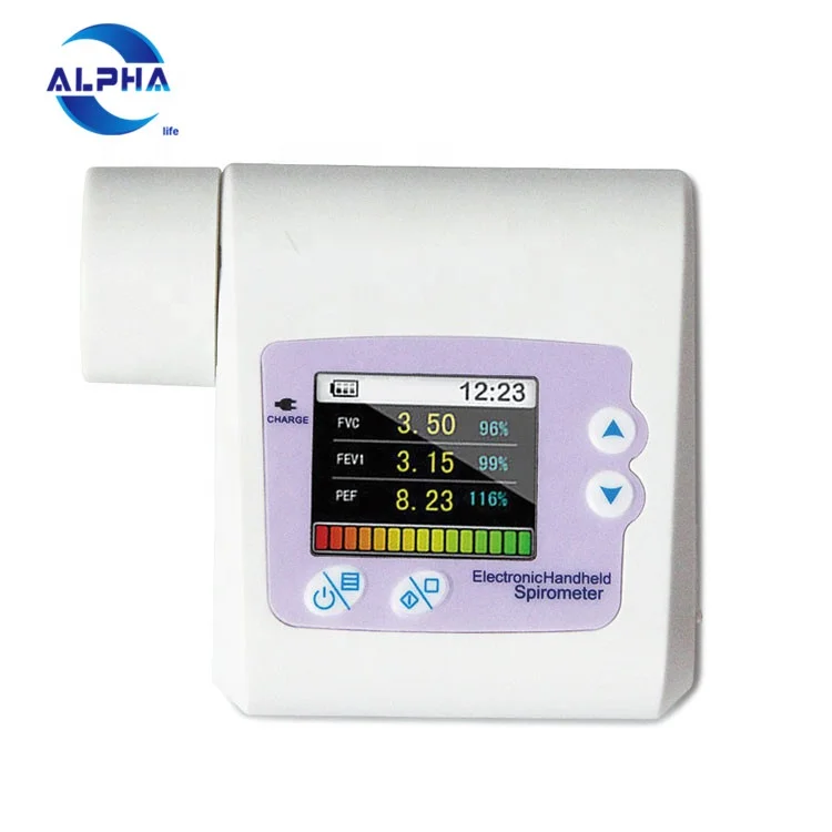 Медицинское оборудование портативный Спирометр с bluetooth
