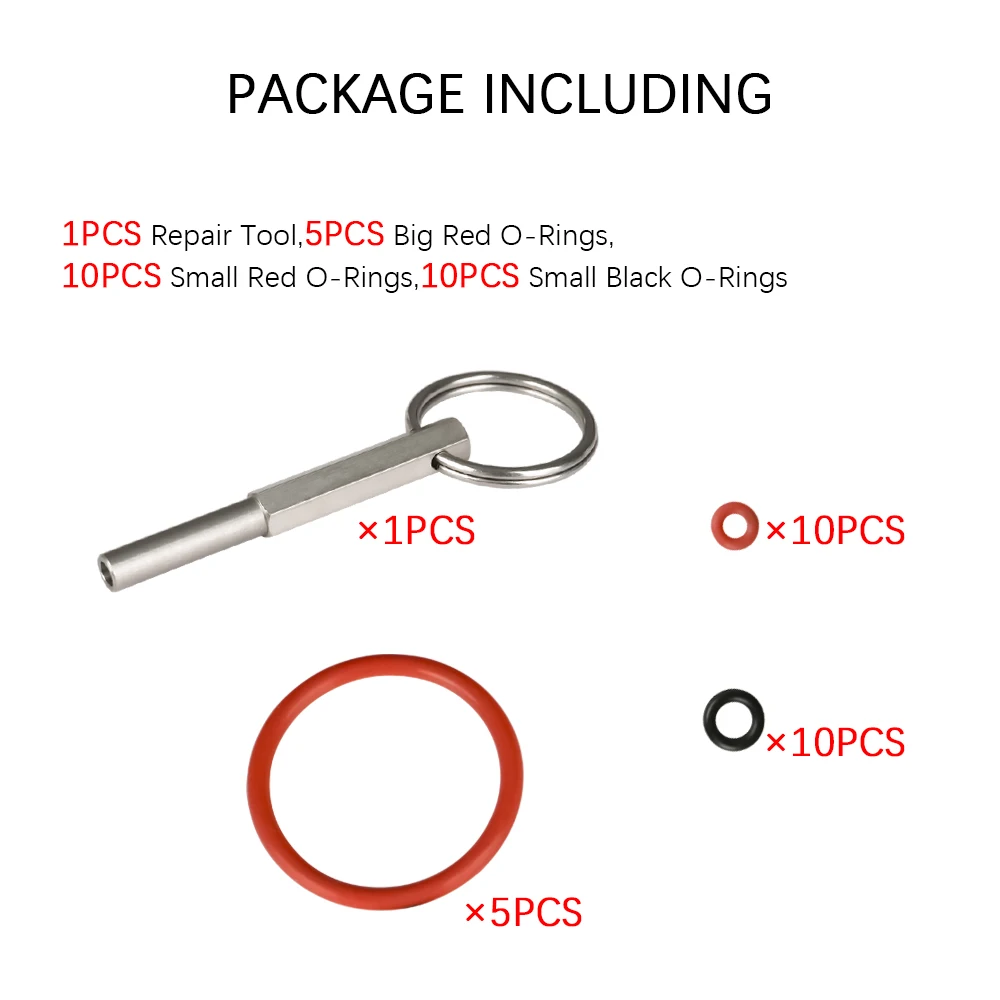 1SET Oval Head Key Tool O-Ring Gasket Set Compatible With Most Jura C, E, ENA, F, J, S, Z, X, Cappuccino Series Machines