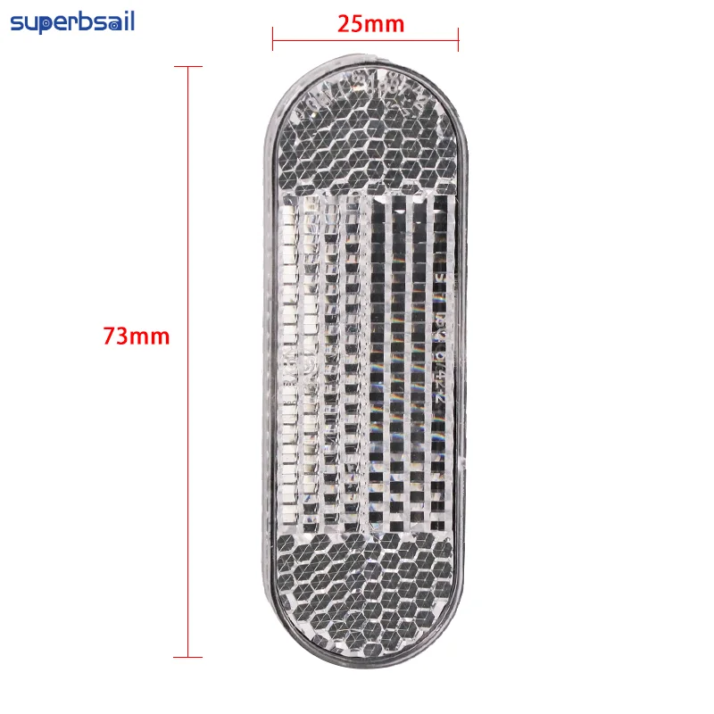 Защитная крышка Superbsail для электрического скутера Pro 2/1s/M365 Передняя Задняя Светоотражающая трубка