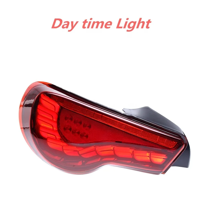 HCmotion Factory Start UP Animation DRL BRZ FT86 GT86 Scion FR-S Rear Lamps 2012-2021 LED Tail Lights For Toyota 86