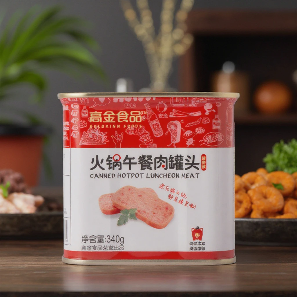 Высококачественный обед из свинины мясные консервы оптовая продажа Китайские для горячего горшка