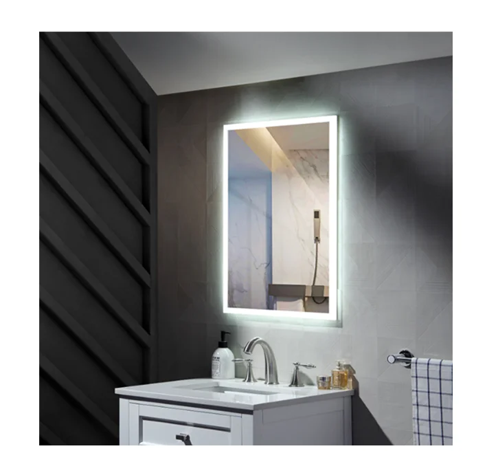 living room furniture bathroom cabinet  mirror smart with light cabinet modern led mirror