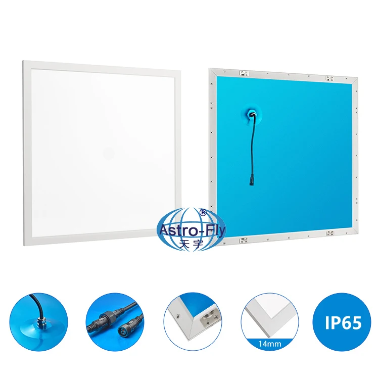 PMMA LGP Flicker-Free 150lm/W Dimmable UGR IP44 5Years Warranty CE TUV ETL RoHs 2x4 40W LED Flat Panel Light