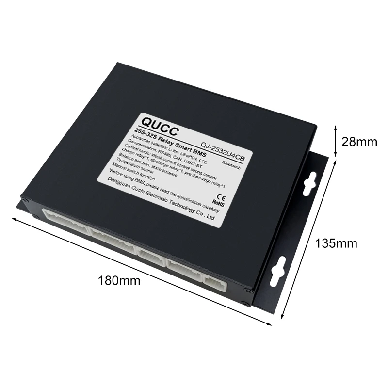 25S ~ 32S Smart BMS 500A высоковольтное реле постоянного тока протокол связи RS485 CAN BT литиевая батарея bms