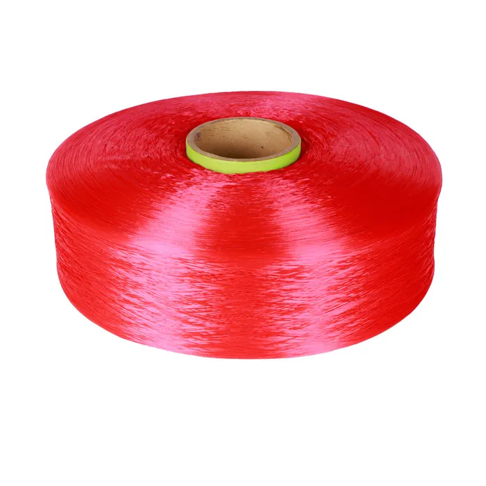 Strong color polypropylene yarn (pp yarn )300D600D850D900D1200D used for weaving rope webbing