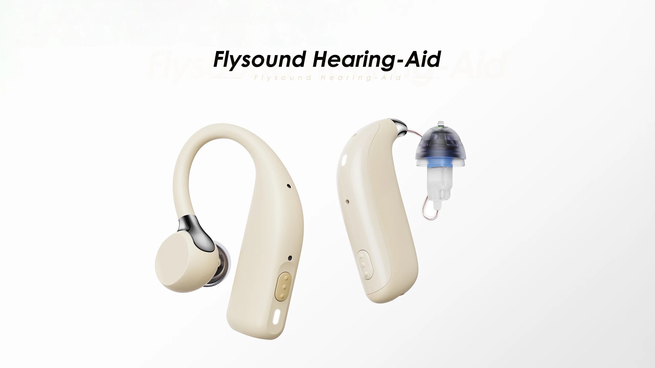 Health Pocket 16-Channel Bluetooth Medical Hearing Aid In-Canal Mini External Multidirectional Digital Ric/Bte Products Earhook