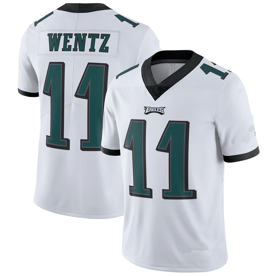 Оптовая продажа сублимированная Высококачественная футболка 11 # WENTZ 91 COX 86 ERTZ 27 JENKINS для американского футбола Джерси
