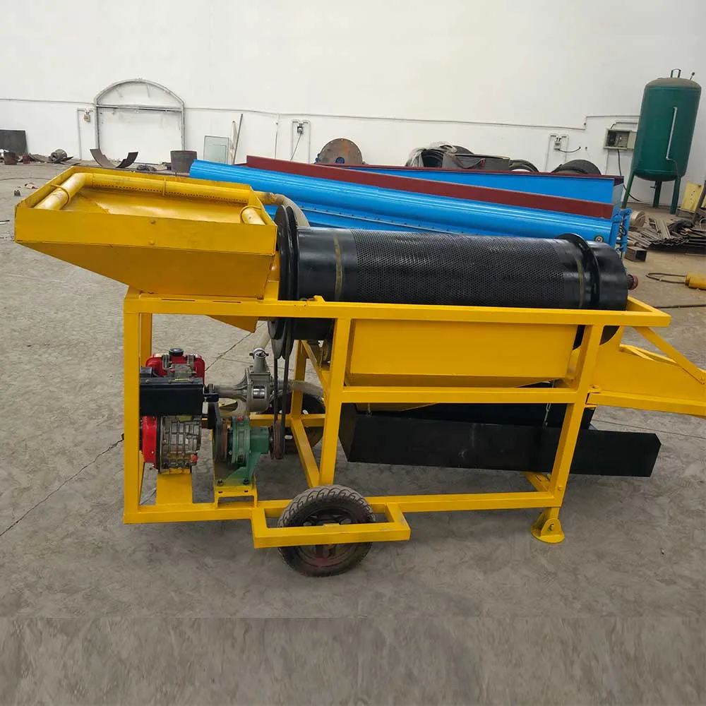 Portable Mini Small Processing Wash Plant Mobile Mining Equipment Modern Small Scale Gold Mining Equipment