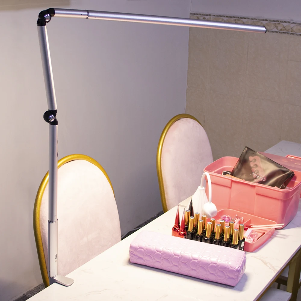 Cosmetic Light Nail  Led  Lamp Eye-caring 360 Adjustable Flexible Table Lighting Metal Desk Lamp UV Table Lamp