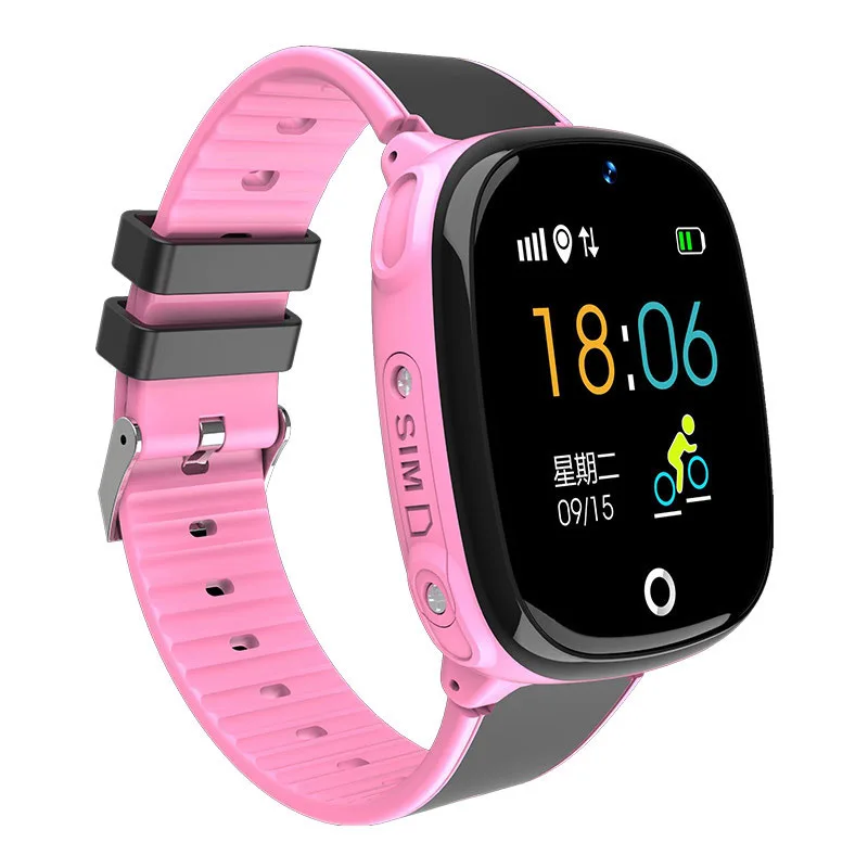 
HW11 Waterproof Voice Chat GPS Remote Camera 2G Network Kids Smart Bracelet Waterproof Voice Chat GPS Remote 