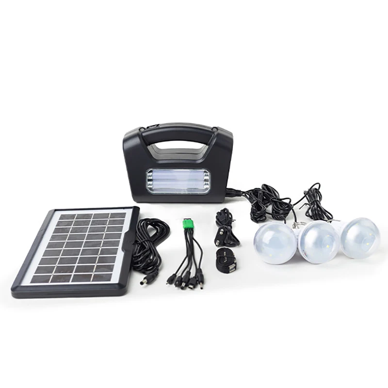 Hot selling household solar small system lighting, outdoor solar emergency light