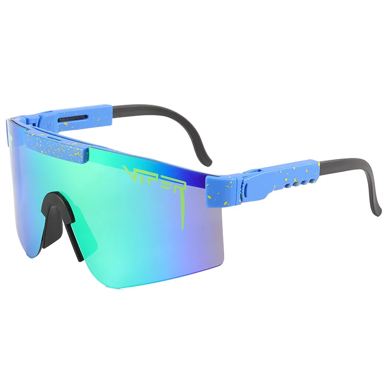 2022 fashion designer Original UV Mirror Lenses blue protection Sport Men and Women Cycling Sunglasses Windproof Glasses