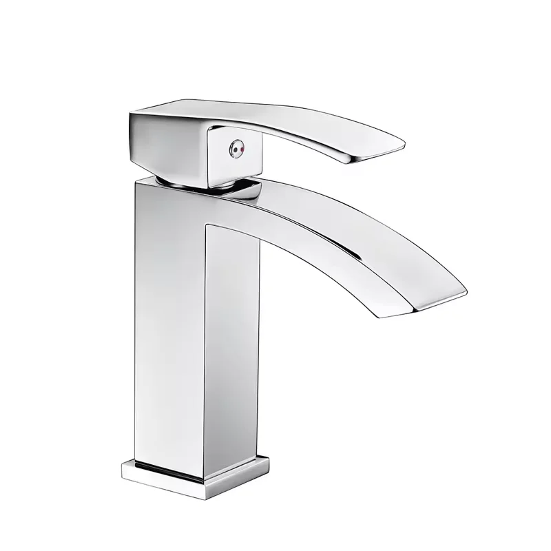 AMAXO Bathroom High Quality Sink Faucet Single Handle Solid Brass Basin Faucet Bath Mixer Sink Faucet