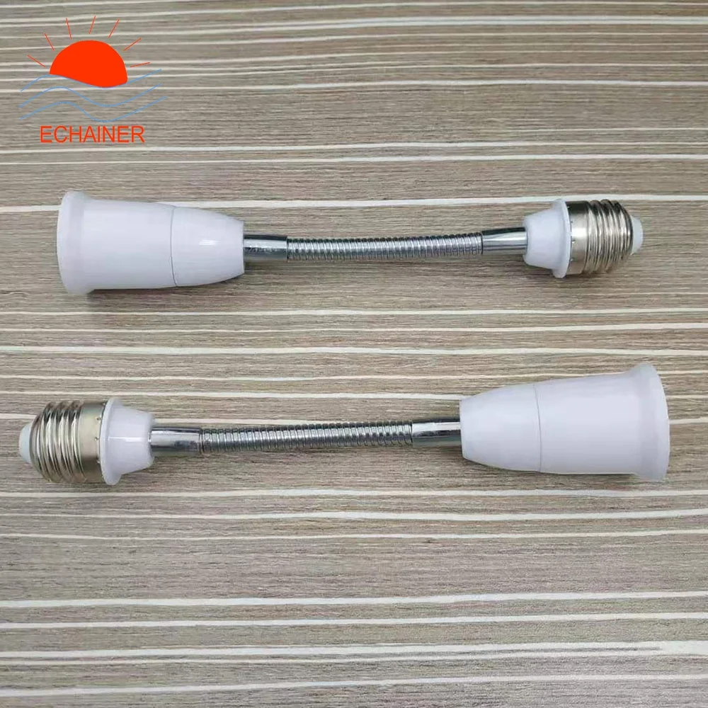 E27 To E27 Flexible Extend Base LED Light Bulb lamp Holder Adapter Converter Socket