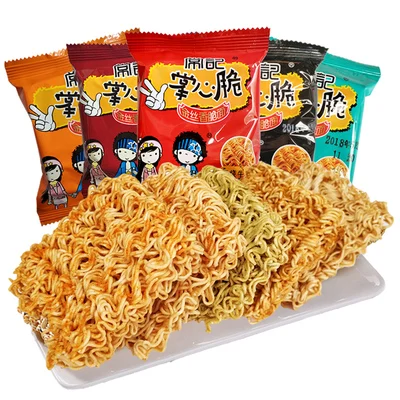 Хит продаж хрустящая Лапша для креветок вкусная лапша вкус хорошая