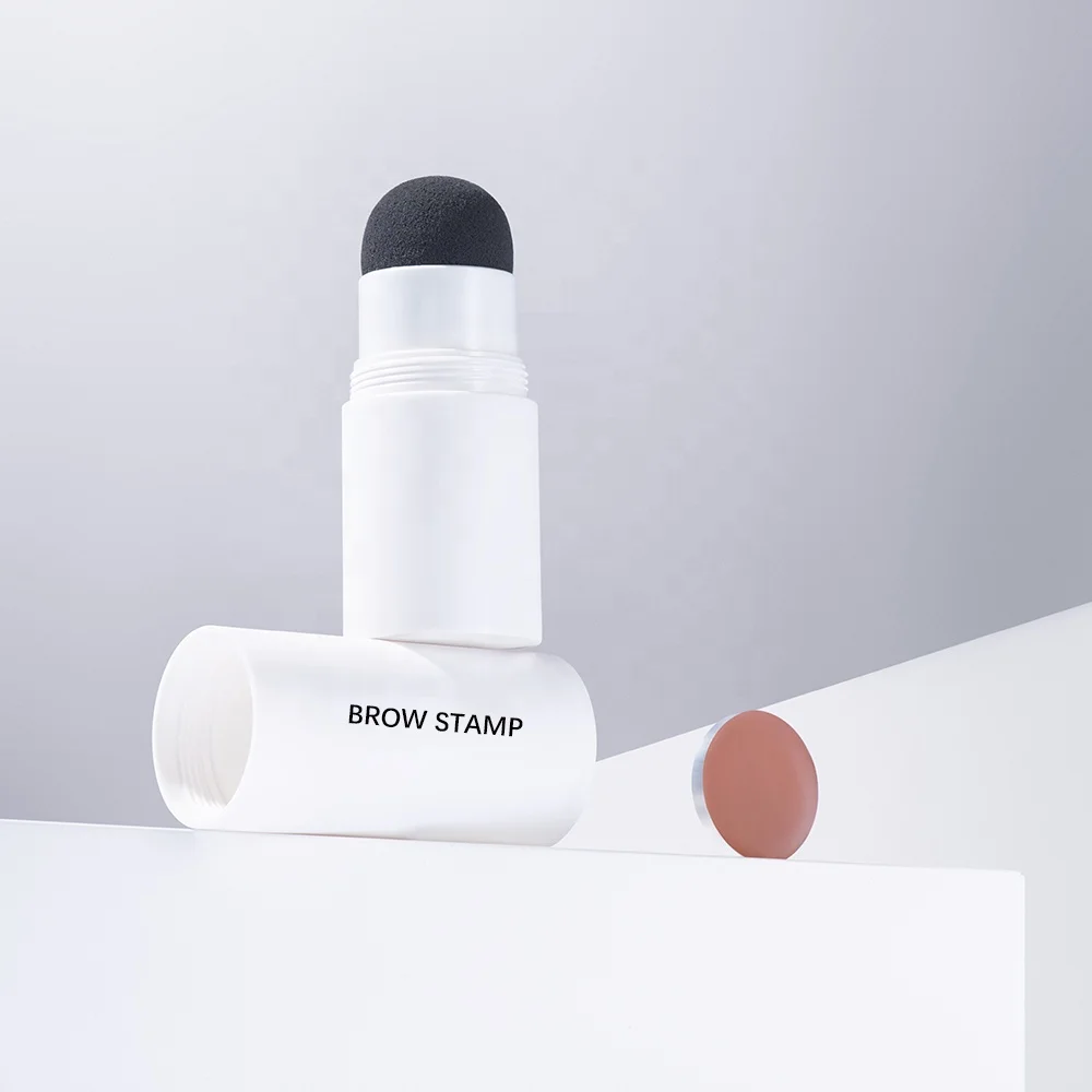 2022 One Step Eyebrow Stamp Set With Stencil and Brush soap Magic Brow Stencil Eyebrow Brush Enhance Cosmetics Eyebrow Gel Tint