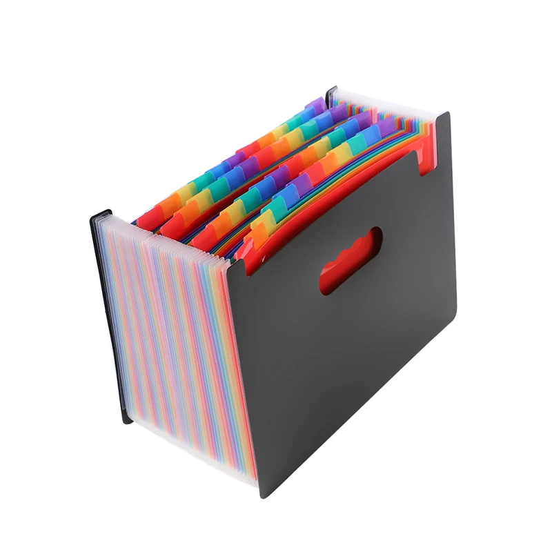 36 pockets separated file paper folder multi-layer storage management accordion file extension folder
