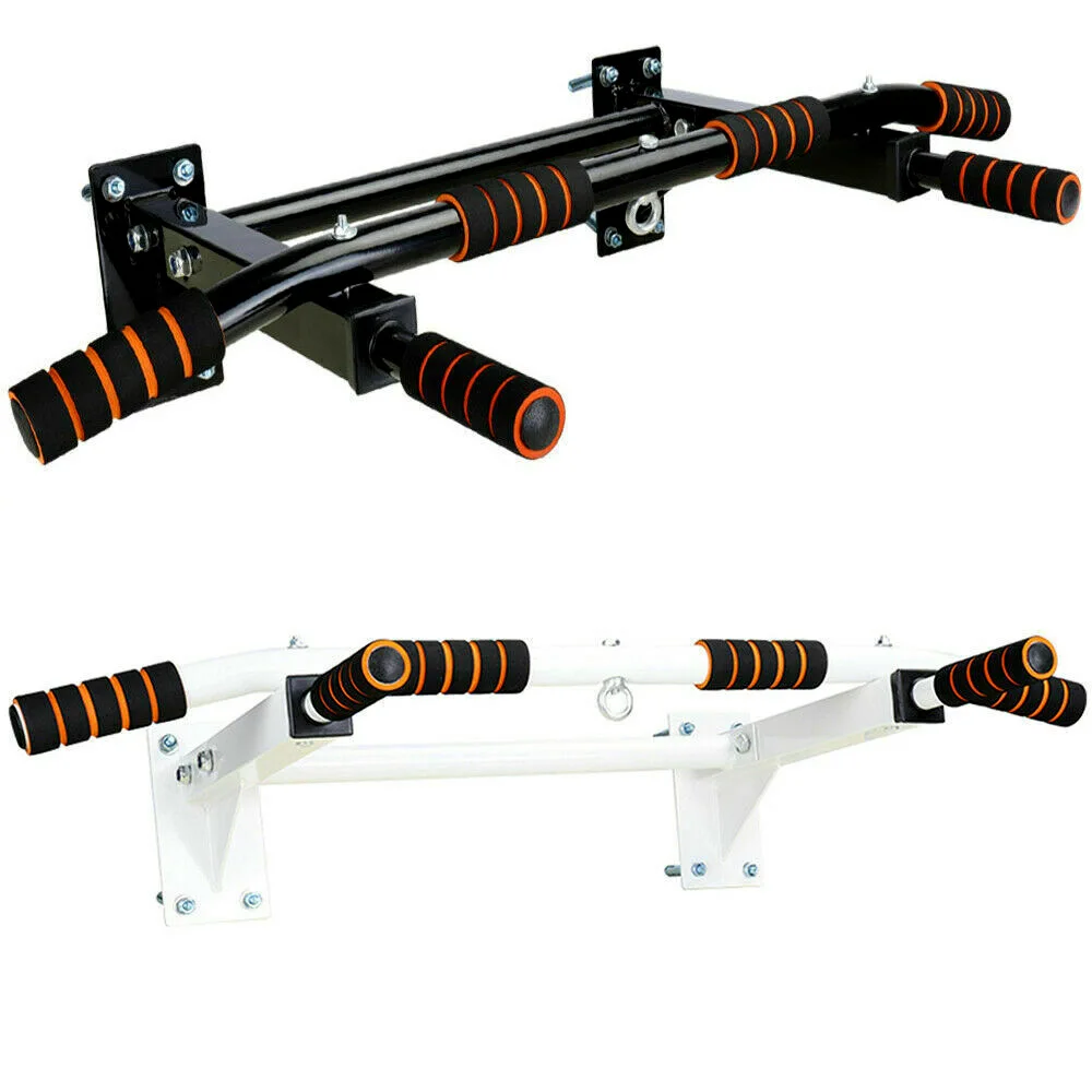 
Factory Direct Grind Arenaceous Effect Indoor Fitness Home Gym Pull up Wall mounted Wall Horizontal Bar 