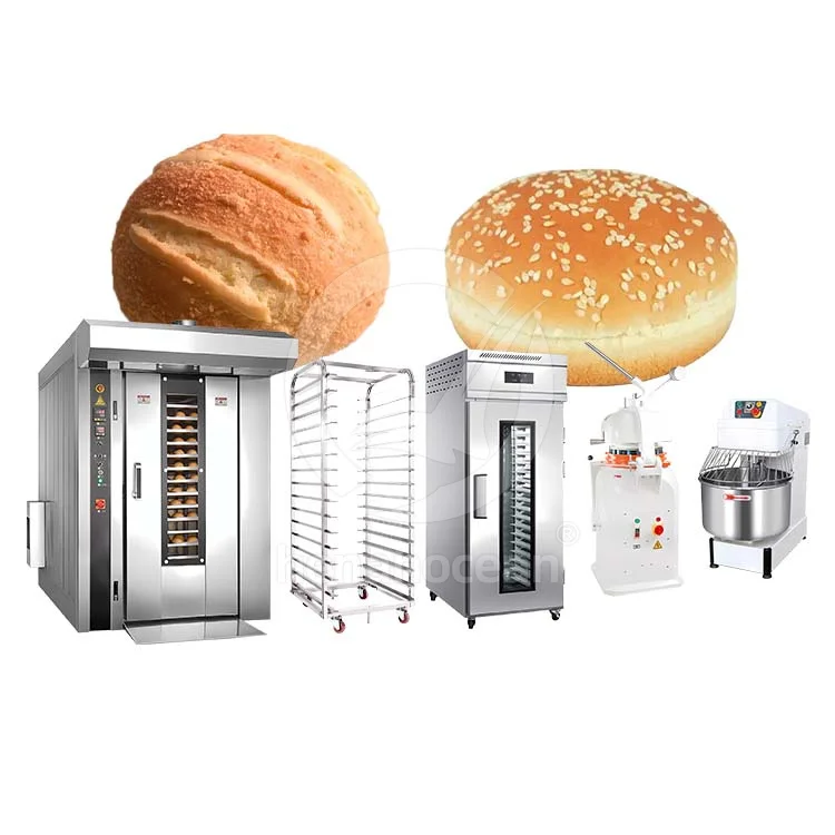 OCEAN Complete Modern Bakery Equipment Machine Bread Plant Production Line De Fabrication Du Pain Four
