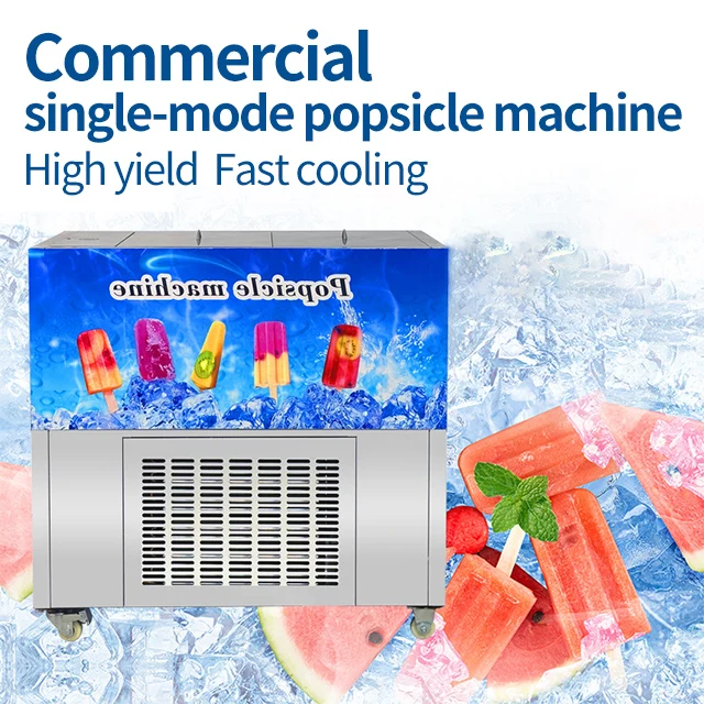 Ice Lollipop Popsicle Lolly Maker Making Machine Stainless Steel Material Popsicle Machine Ice Lolly