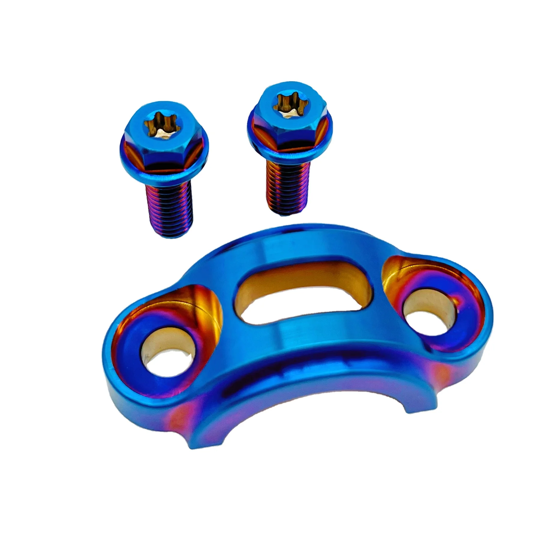 CNC machining titanium Rotating Bar Clamp Brake/ Clutch kit set for KTM