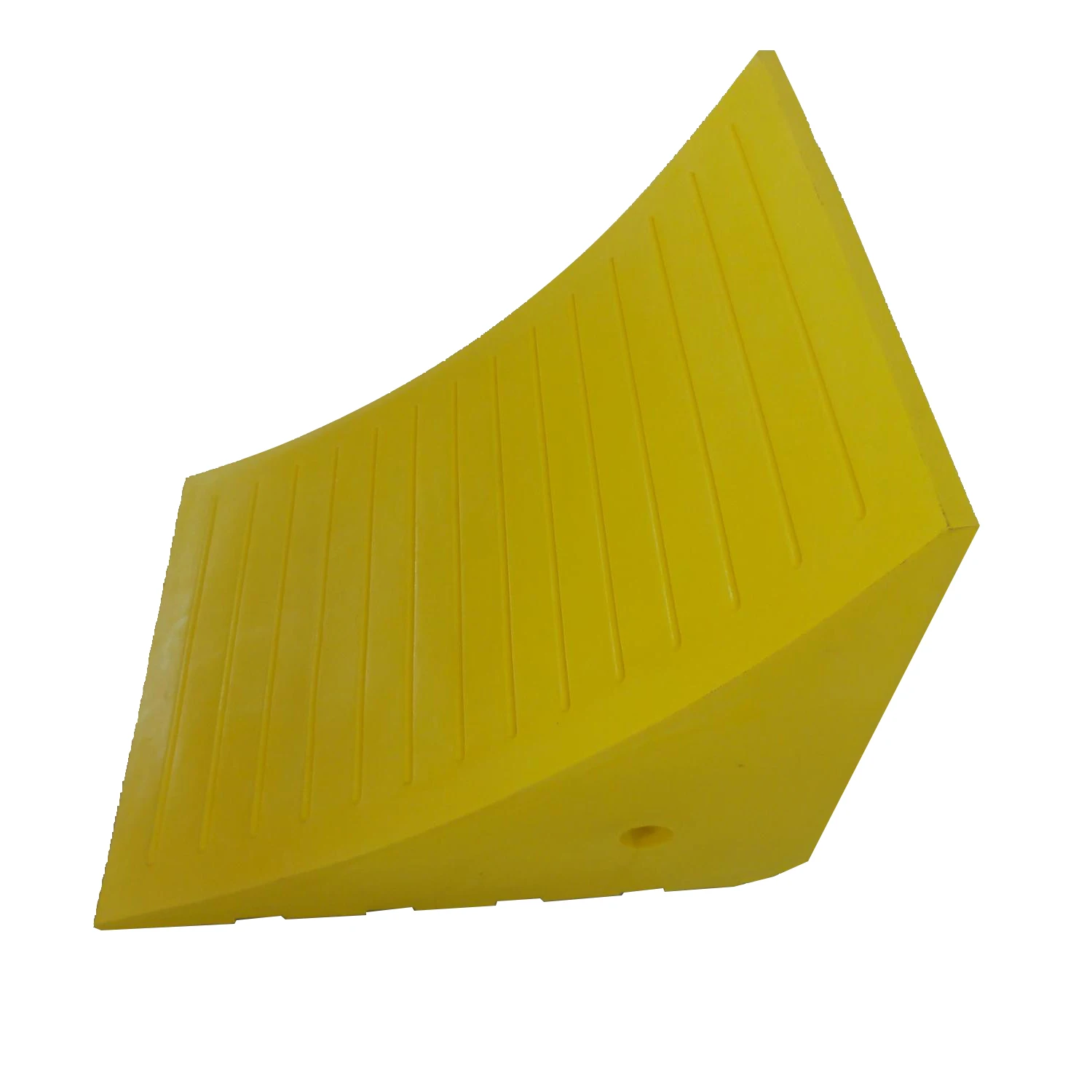 PU Foam Truck Bus Wheel Stopper Car Vehicle RV Trailer Polyurethane Urethane Wheel Chock with 120 Ton Load