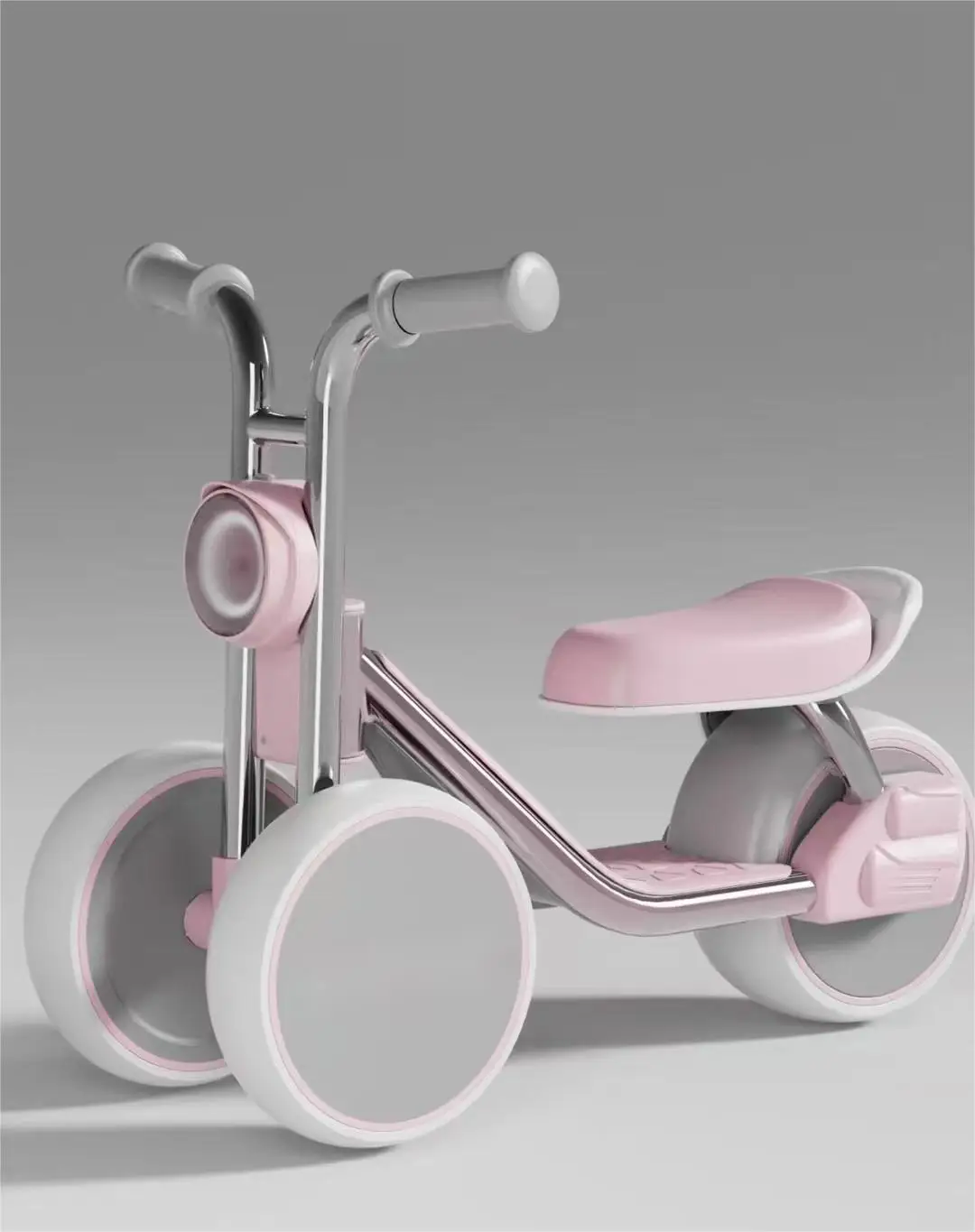 No-Pedal 3-Wheeled Toddler Ride-On Car Toy Balance Bike Design 2 4 Years Sliding Swing Exercise Wheel Scooter