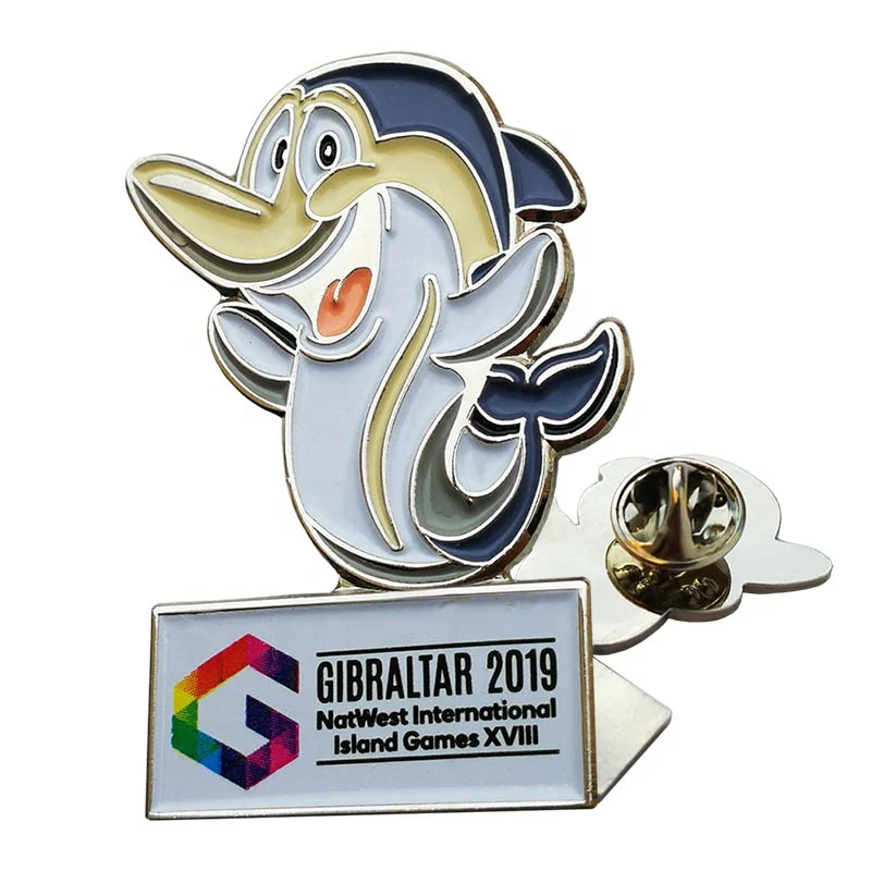 Lapel Pin Badges Wholesale Free Sample Design Custom Logo Metal Soft Enamel Pins for Souvenir