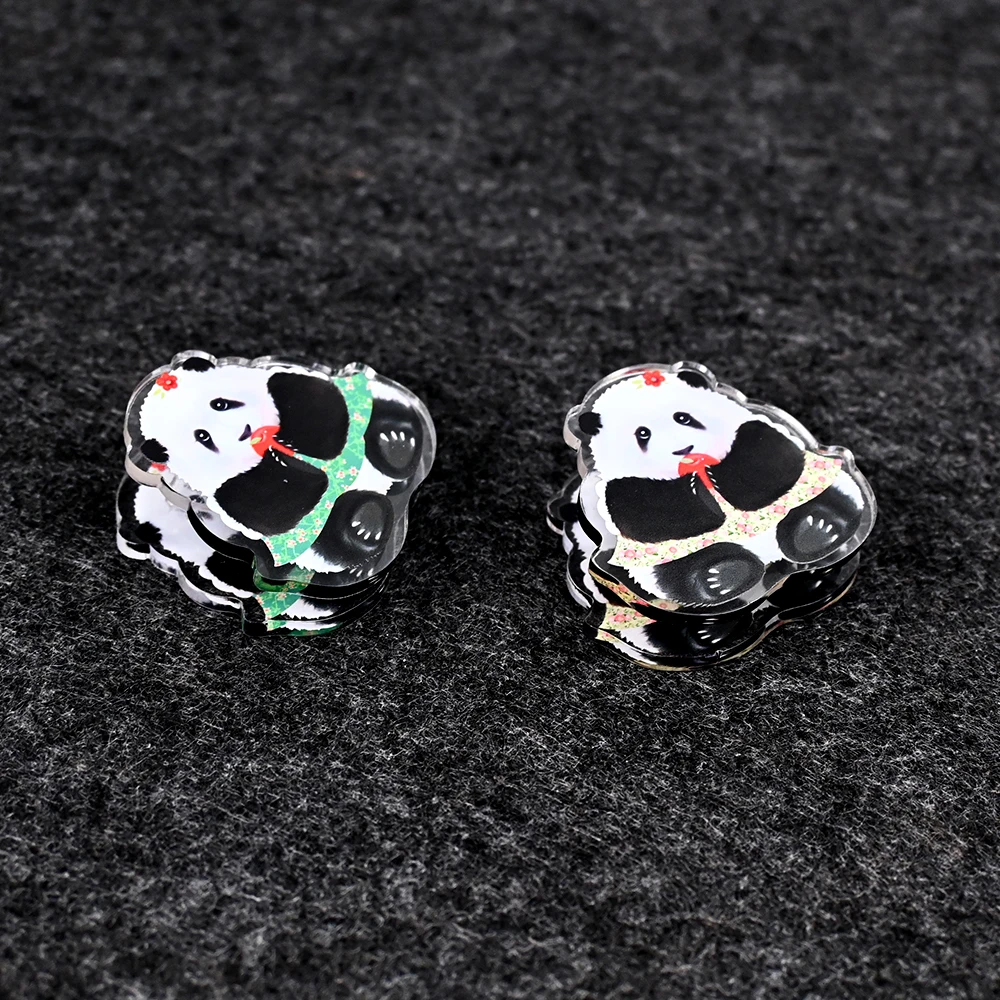 Wholesale High Quality Transparent Cute Acrylic Clips Custom Acrylic Paper Clips Office Clips