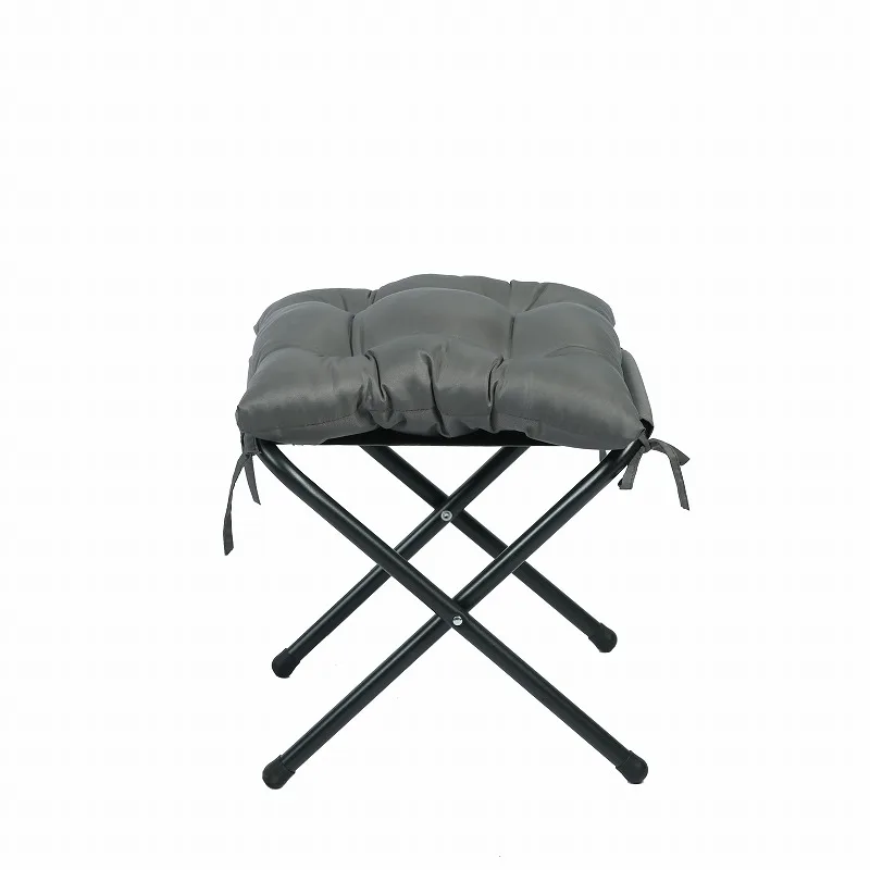 Изготовленный На Заказ легкий складной стул для кемпинга портативный стул для рыбалки с хлопковой подушкой
