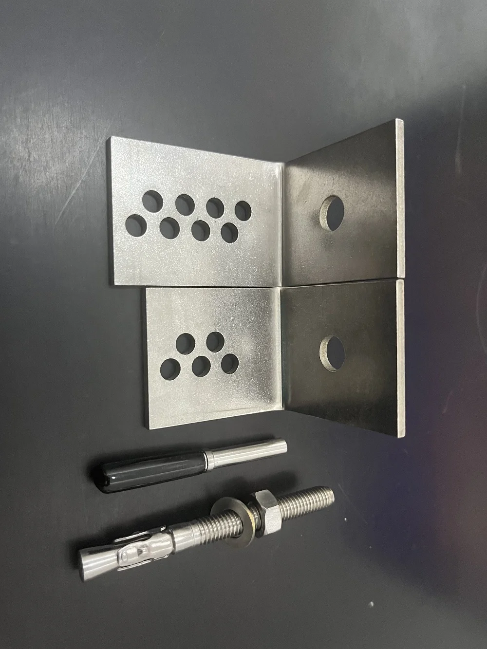 SUS316 SUS304 stainless steel stone anchor  Used for curtain wall support  build houses