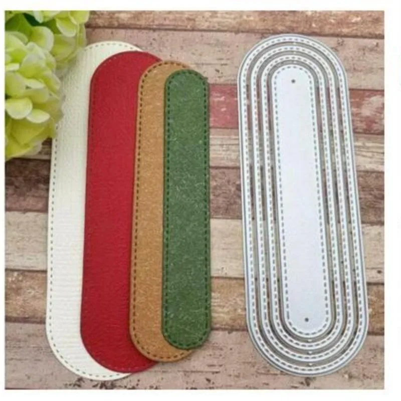 Customized DIY layer rectangular square circular frame metal carbon steel cutter die paper embodying etching cutting die