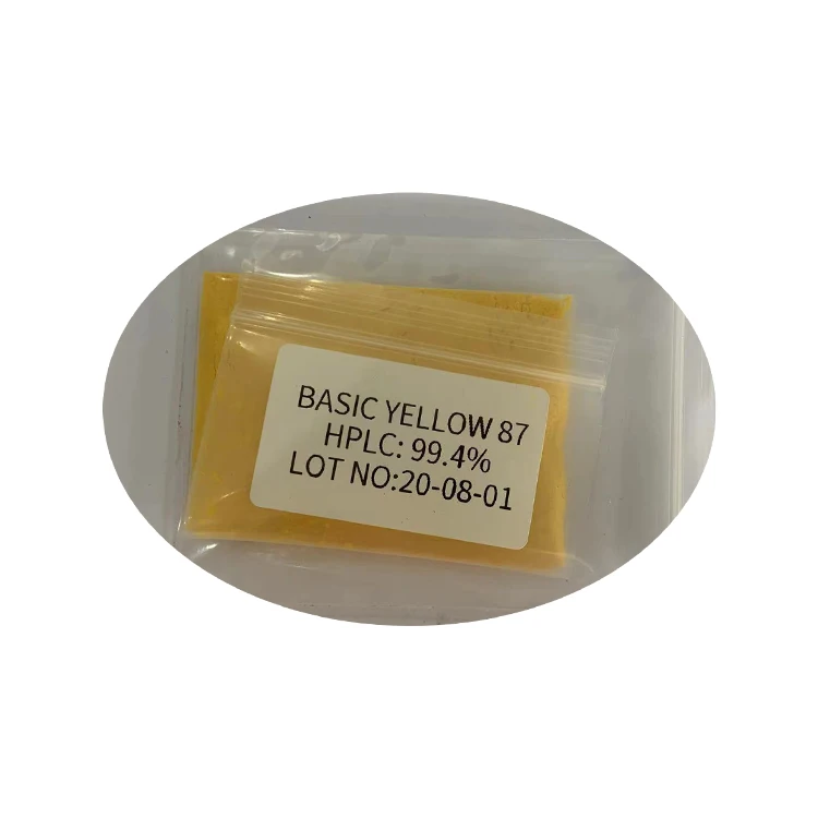 Hair color powder dye Basic Yellow 87 CAS 116844-55-4 for semi-permanent hair dye