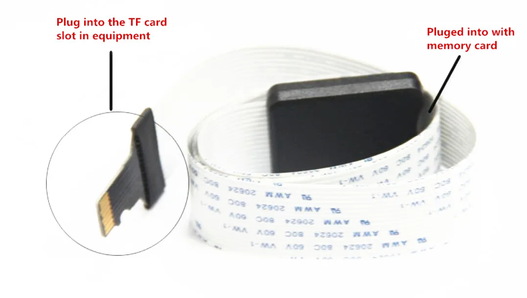 tf micro sd card slot ffc extension cable XAJA