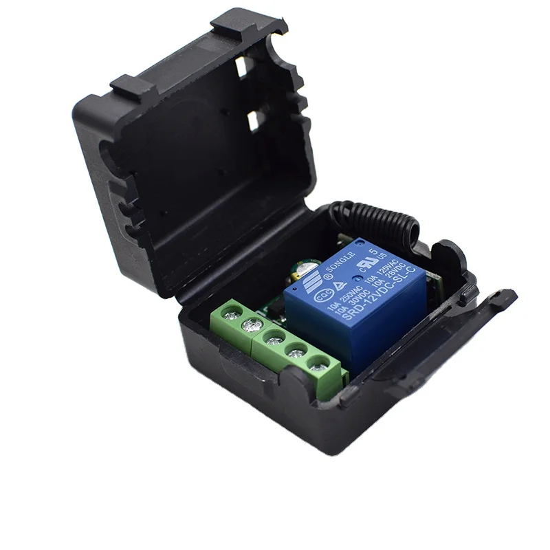 SMG-801 DC 12V 1CH модуль приемника радиорелейной линии RF передатчик 433 МГц беспроводной пульт дистанционного управления Переключатель 433,92