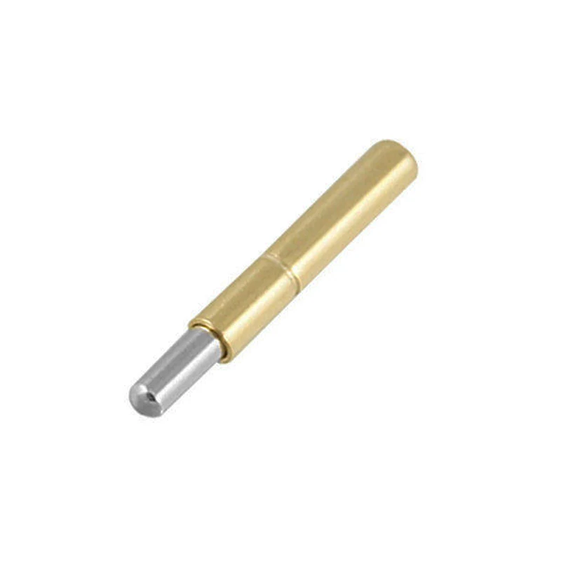 Gold-plated Brass Electric Spring Contact Pin For Battery Spring Loaded Probe