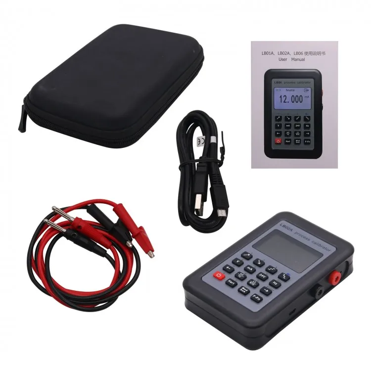 
 Многофункциональный калибровочный аппарат LB02A для настройки частоты RTD TC mV mA  LB02A многофункциональный калибратор частоты компании "feilong" TC мВ мА калибровки