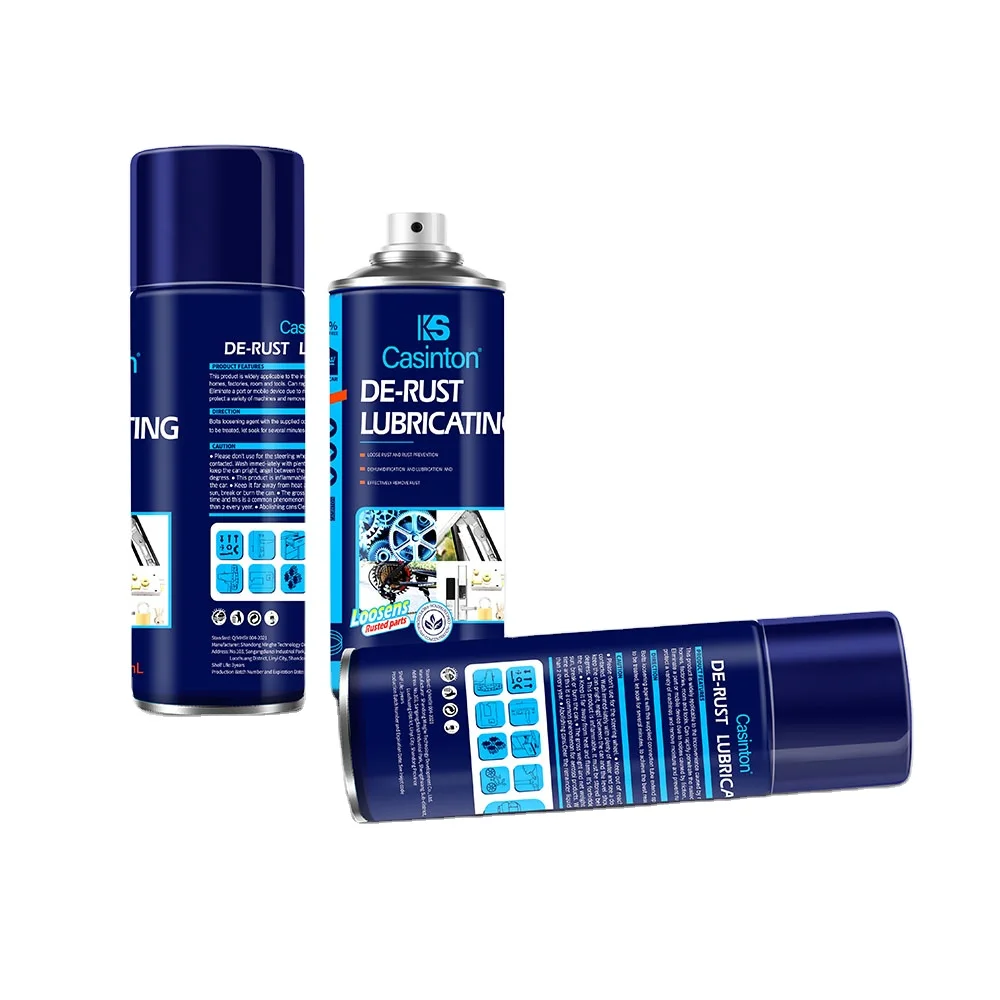 Liquid Anti-rust Protect Silicone Aerosol  Spray Multi-purpose De-rust Lubricating for Car