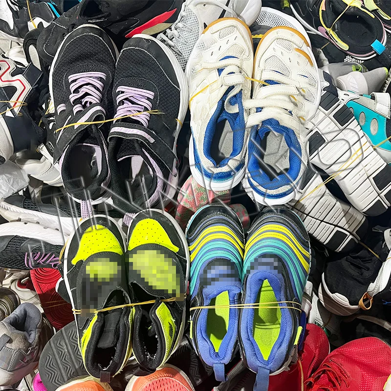 lot stock sports shoe sole eva sneakers print casual sport shoes for kid boys running mixed bale of used shoes