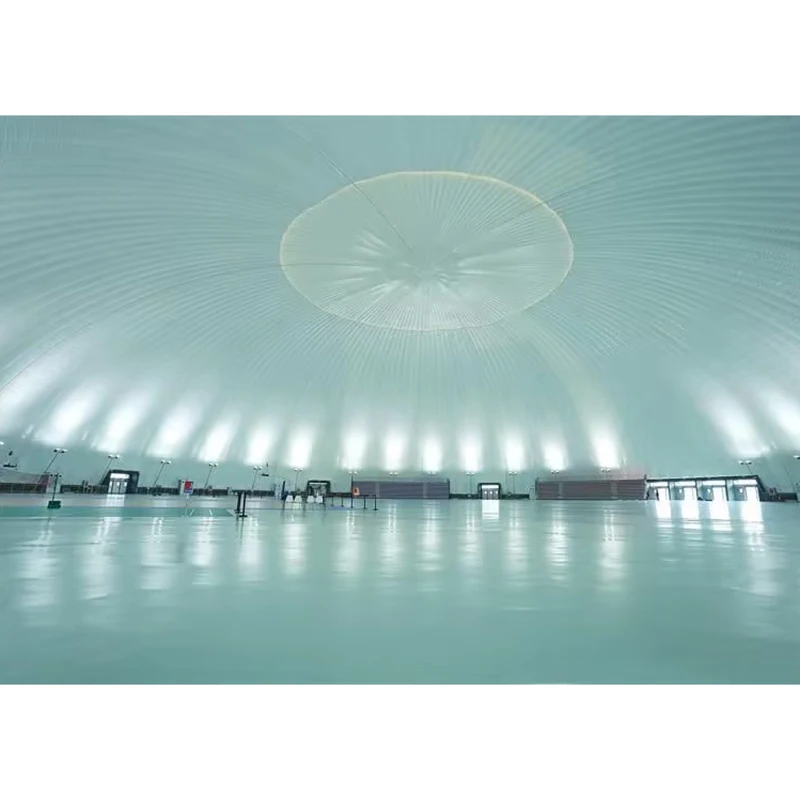 High quality Sport Stadium Steel Structure Stadium Gym Design Hall Soccer Court Football Stadium Air Membrane Air Dome