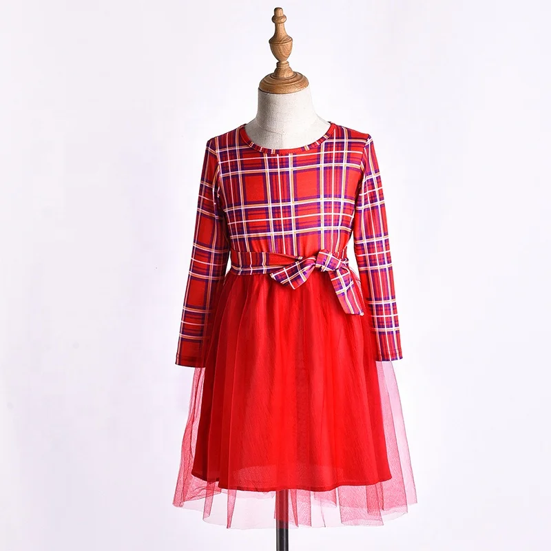 Customized new mother and daughter matching casual dresses parent-child wear