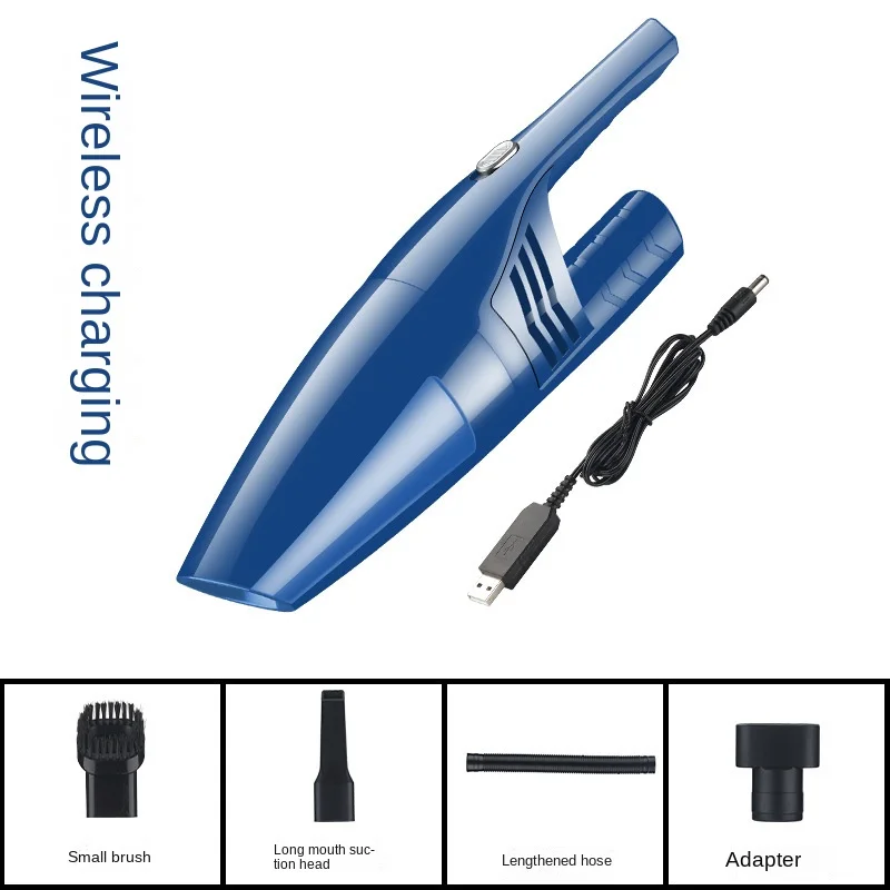 Wireless Cigarette Lighter High-power Strong Suction Hepa Filter Portable Car Vaccum Cleaner For Car