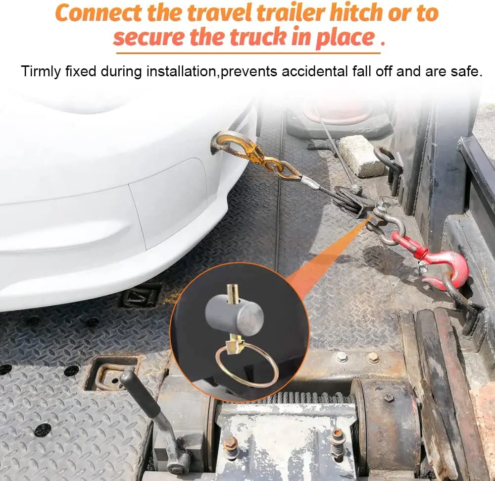 Stainless Steel Lynch Pin Spring Loaded Lynch Pin Trailers with Round Ring Lock