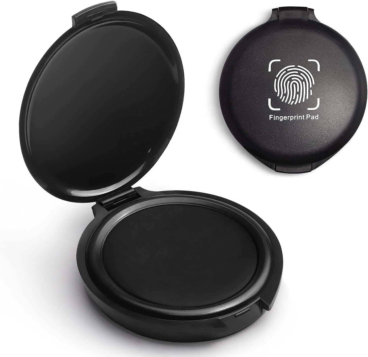 Круглая подушка с принтом большого пальца, чернильная подушка для пальца, подушка для отпечатков пальцев без чернил, подушка для выборов