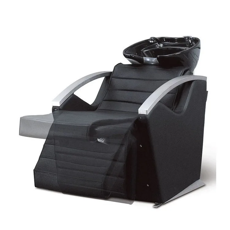 Barbershop Salon Hair Equipment Massage Head Spa Bed Chairs Furniture Shampoo Chair With Hair Washing Basin