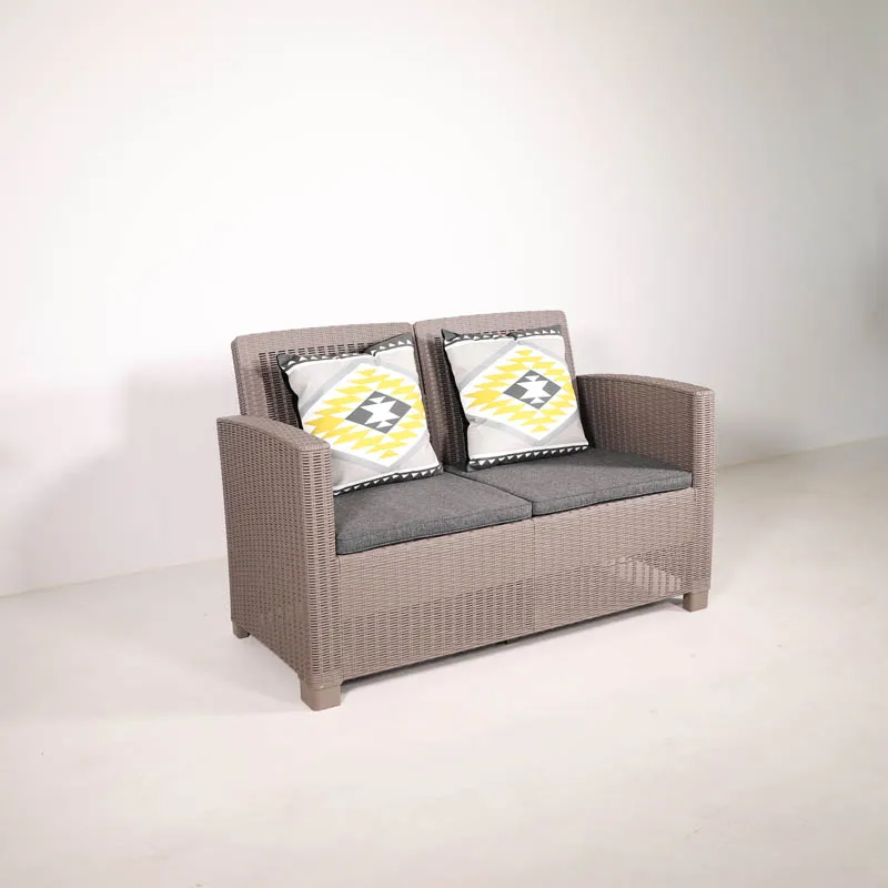 Best seller One box packing  OUTDOOR SOFA set rattan patio furniture set