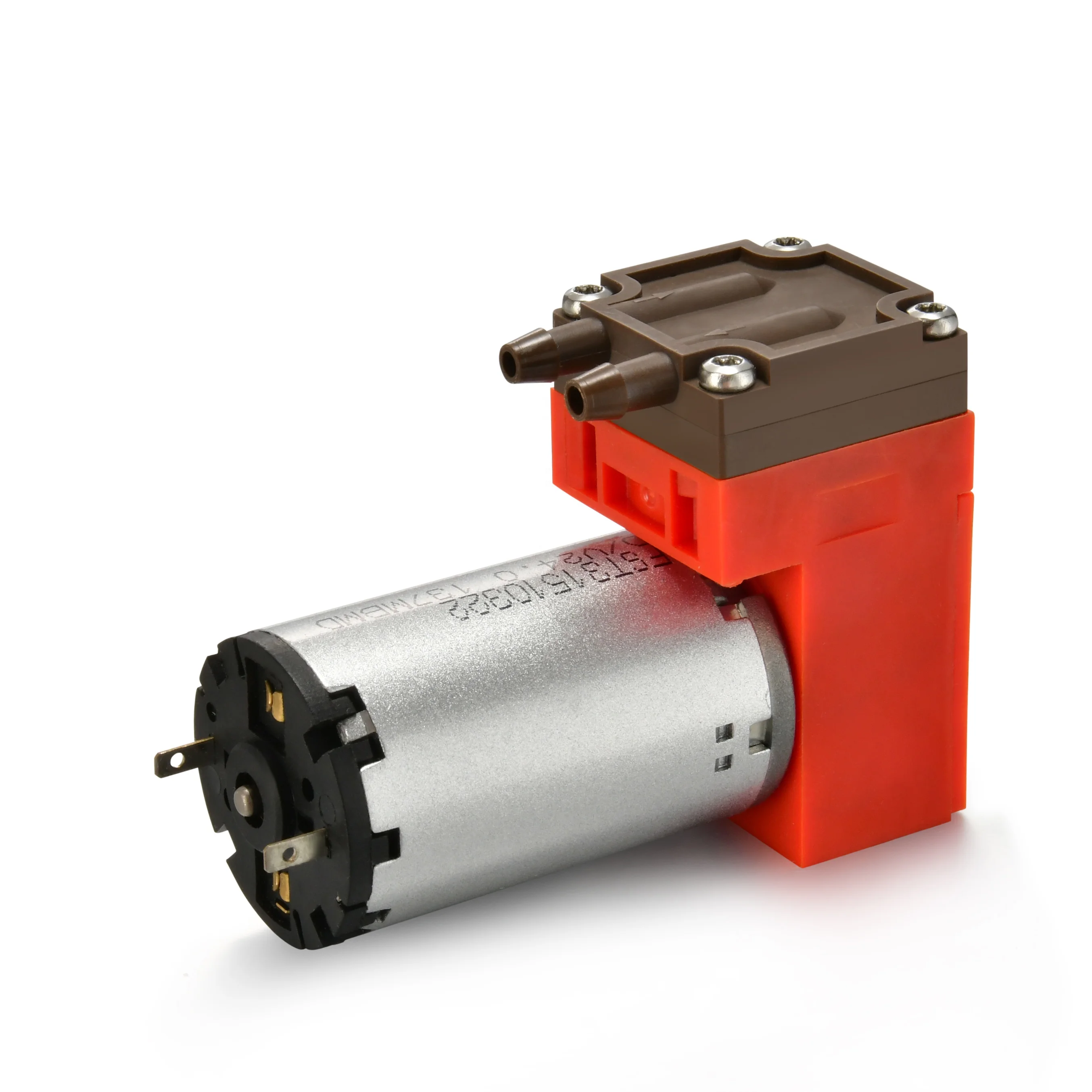 12V DC Brushed Motor High Flow Rate 4.6L/Min PPS Mini Vacuum Imported EPDM Diaphragm Pump Sampling Micro Air Pump