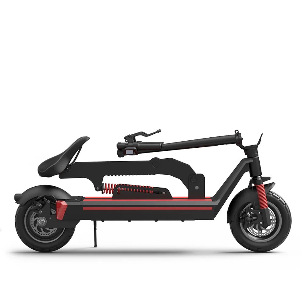 ZHENGBU T6 Two-wheel Scooter 250w Ce Lithium Battery Ultra-light Portable Small adult Folding Electric Scooter with seat