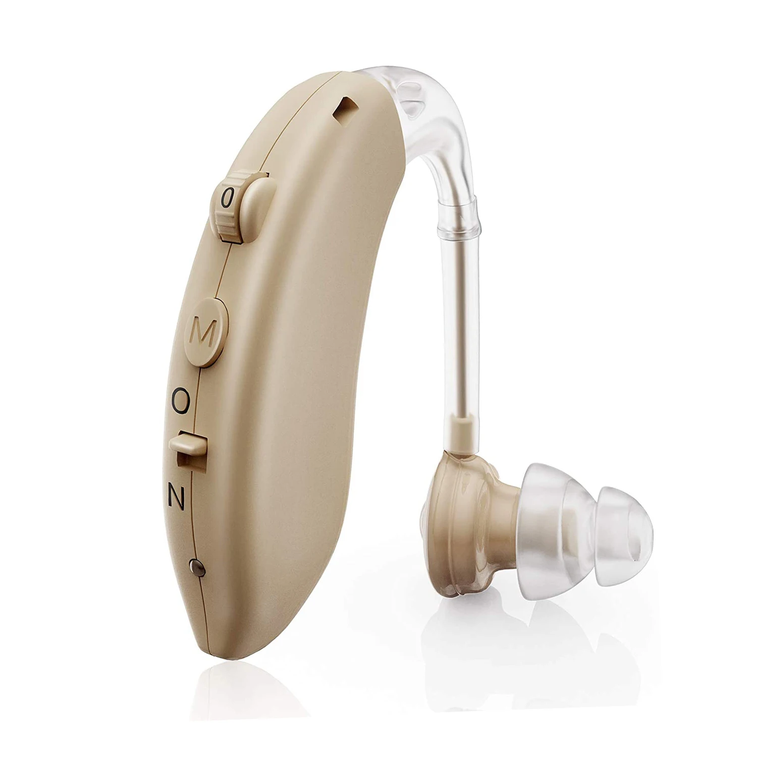 Hot sale China Lightweight Intelligent blue tooth digital Rechargeable BTE Hearing Aid For