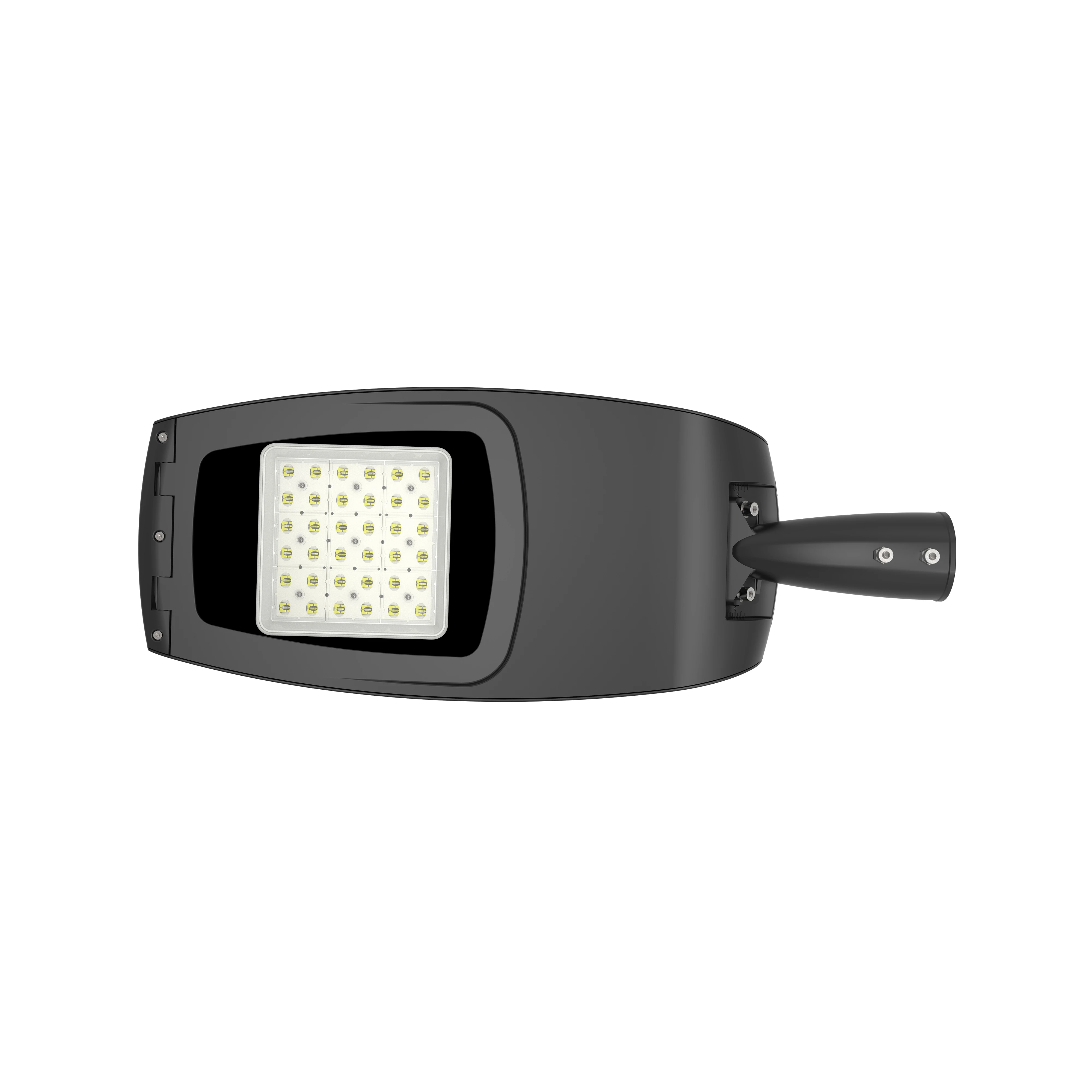 Aluminum Outdoor Street Lamp Lighting 100 120W Nema Zhaga Socket Dali Dimming Dusk to Dawn LED Cobra Head Street Light